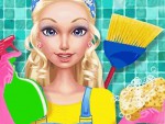 Barbie Ev Düzenleme ve Temizleme Oyna