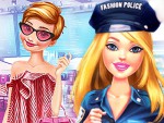 Barbie Moda Polisi Oyna