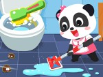 Bebek Panda Ev Temizliği Oyna
