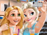 Elsa ve Rapunzel Selfie