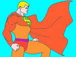 Süpermen Boyama