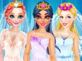 Disney Prensesleri Gelinlik Giydirme