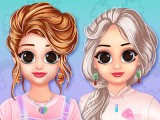 Elsa ve Anna Giysi Giydirme