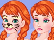 Elsa ve Anna Snapchat Oyna