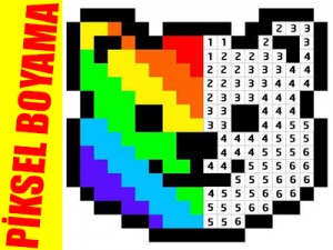Piksel Boyama Oyunu Oyna