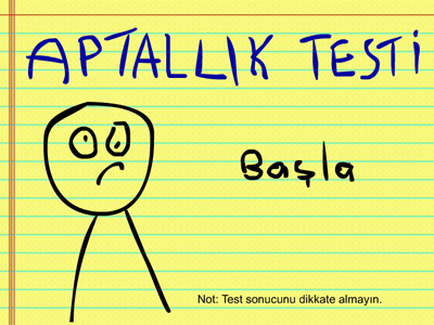 Aptallık Testi