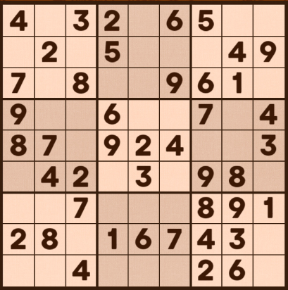 sudoku oyunu